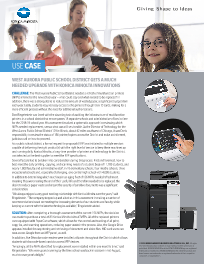 KM, education, West Aurora Public Schools, k-12, Konica-Minolta, Middle Georgia Business Products