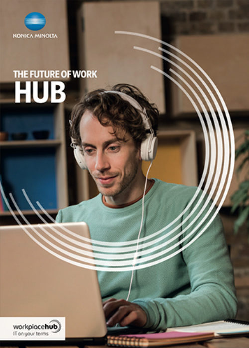 Hub Brochure, Workplacehub, Konica-Minolta, Middle Georgia Business Products